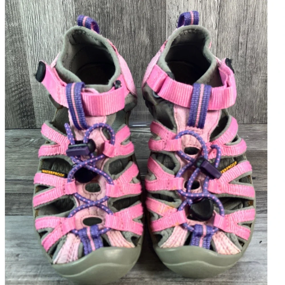 Keen Newport H2 Kids Waterproof Sandals Pink Purple Size 13 US 1006013